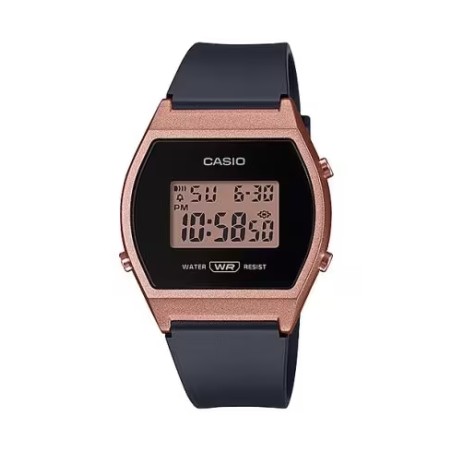 OROLOGIO IN RESINA ORO ROSA DONNA CASIO COLLECTION LW-204-1AEF CASIO