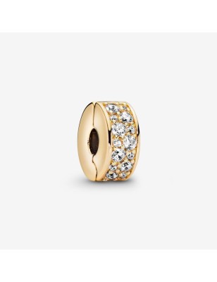 CHARM CLIP PAVE' DORATA DONNA PANDORA 