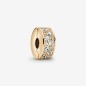 CHARM CLIP PAVE' DORATA DONNA PANDORA 