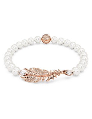 BRACCIALE BIANCO NICE PIUMA MIS.S DONNA SWAROVSKI  5663480 SWAROVSKI