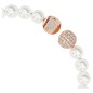 BRACCIALE BIANCO NICE PIUMA MIS.S DONNA SWAROVSKI 