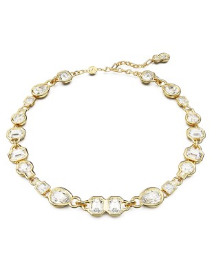 COLLANA BIANCA PLACCATA COLOR ORO DONNA SWAROVSKI  5665497 SWAROVSKI