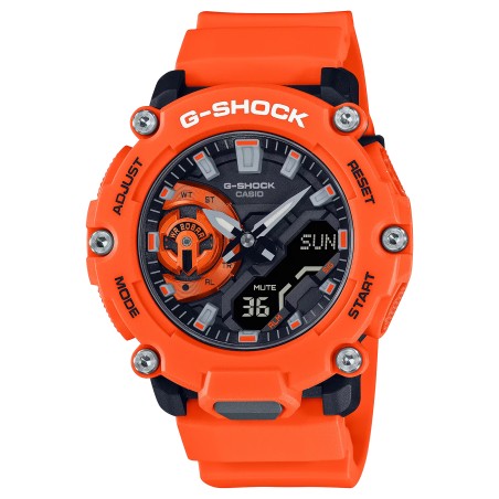 OROLOGIO ARANCIONE UOMO CASIO G-SHOCK GA-2200M-4AER CASIO