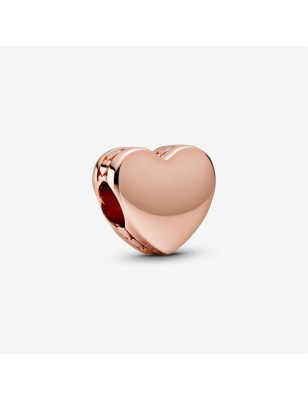 CHARM CUORE PLACCATO ORO ROSA DONNA PANDORA 