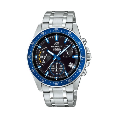 OROLOGIO CRONOGRAFO NERO BLU UOMO CASIO EDIFICE EFV-540D-1A2VUEF CASIO