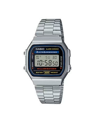 OROLOGIO ICONIC CROMATO UOMO-DONNA CASIO VINTAGE A168WA-1YES CASIO