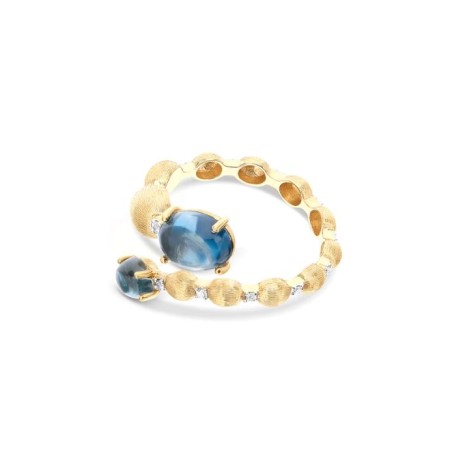 ANELLO CONTRARIE' DANCING AZURE DONNA NANIS  AS56-597 NANIS