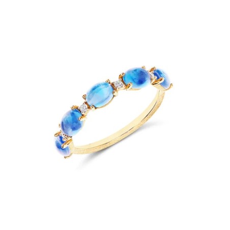 ANELLO DANCING AZURE CON BOULE IN ORO DONNA NANIS  AS38-597 NANIS