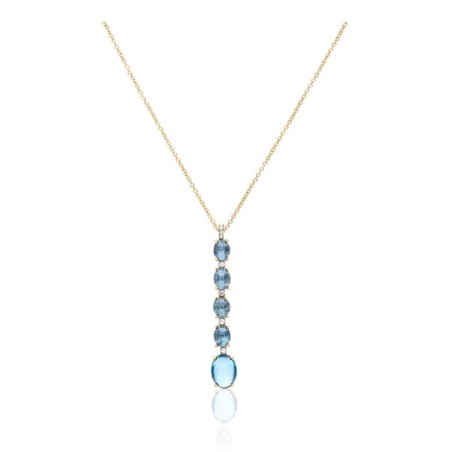 COLLANA PENDENTE LUNGA DANCING AZURE DONNA NANIS  CS21-597 NANIS