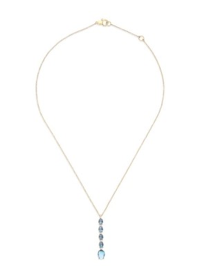 COLLANA PENDENTE LUNGA DANCING AZURE DONNA NANIS 