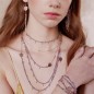 COLLANA CHOKER DONNA MAMAN ET SOPHIE ACQUA E FUOCO