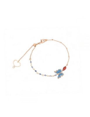 BRACCIALE CON FARFALLA AZZURRA DONNA MAMAN ET SOPHIE BPFAR5CA MAMAN ET SOPHIE