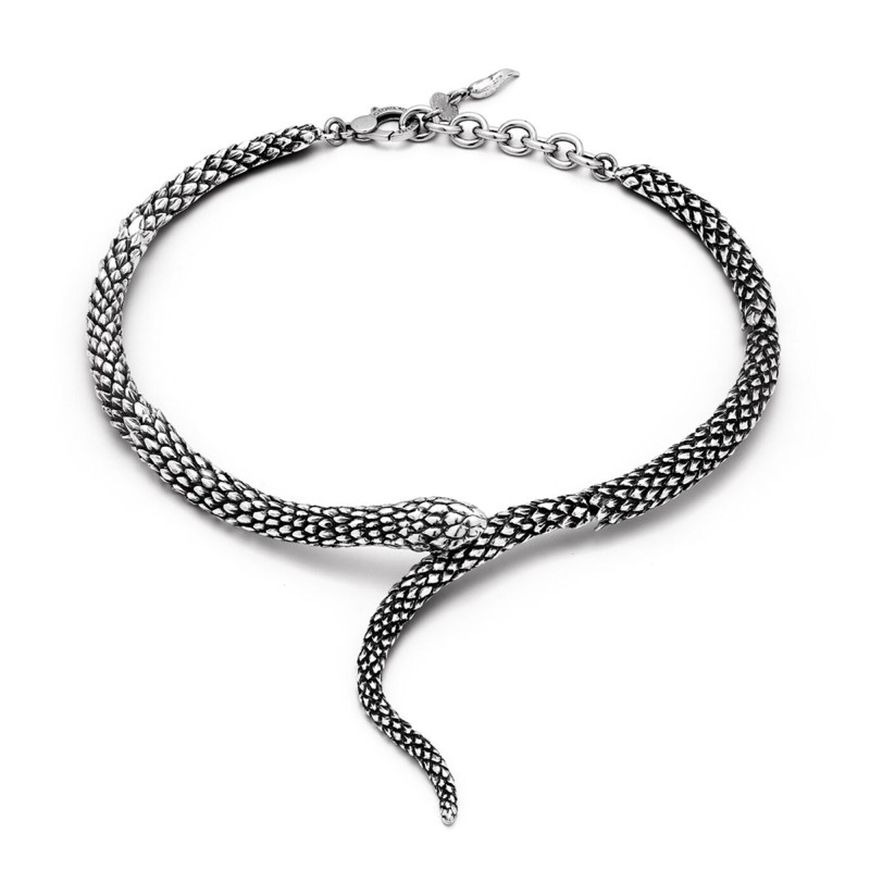 COLLANA SERPENTE DONNA GIOVANNI RASPINI 