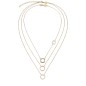 COLLANA SET 2 COLLANE ACCIAIO IP GOLD DONNA BREIL 