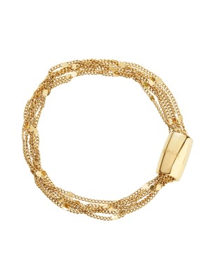 BRACCIALE SYSTEM ACCIAIO IP GOLD DONNA BREIL MAGNETICA TJ3213 BREIL