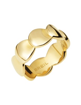 ANELLO B WHISPER MIS.16 ACCIAIO IP GOLD DONNA BREIL  TJ3240 Breil