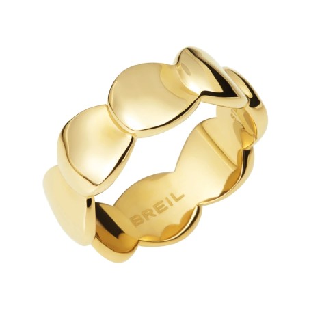 ANELLO B WHISPER MIS.16 ACCIAIO IP GOLD DONNA BREIL  TJ3240 BREIL