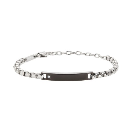 BRACCIALE BICOLOR UOMO BREIL TAG & CROSS TJ3221 BREIL