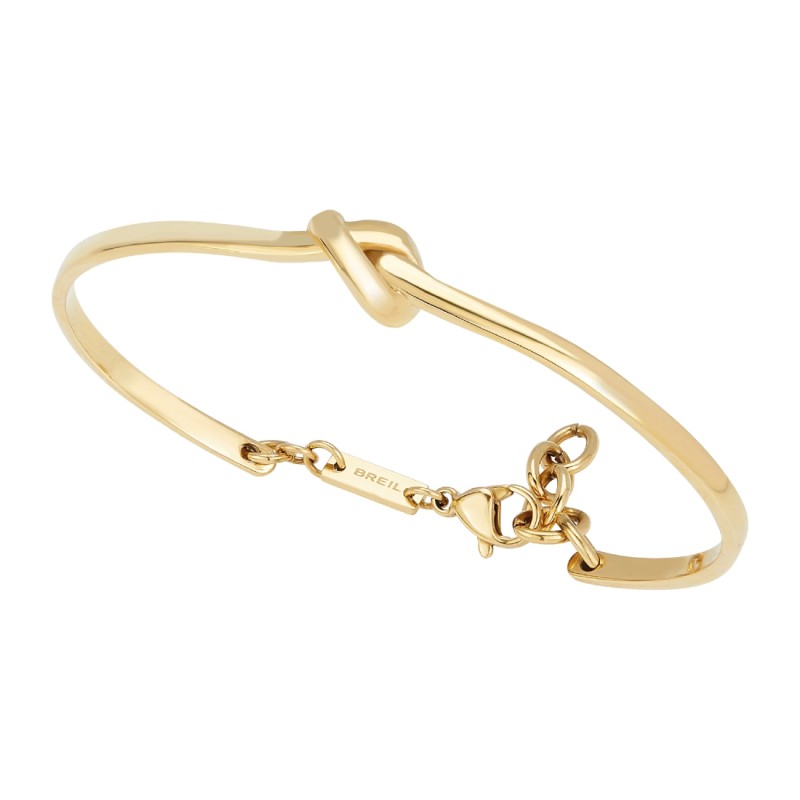 BRACCIALE RIGIDO IN ACCIAIO GOLD LUCIDO DONNA BREIL 