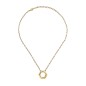 COLLANA HEXAGONIA IN ACCIAIO IP GOLD DONNA BREIL 