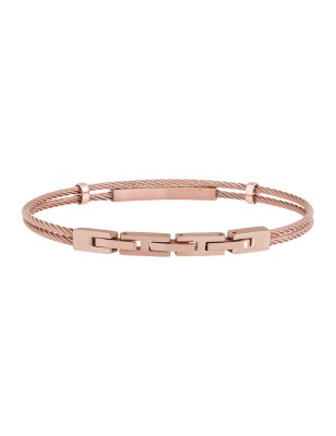 BRACCIALE LOOP IN ACCIAIO IP ROSE UOMO BREIL 