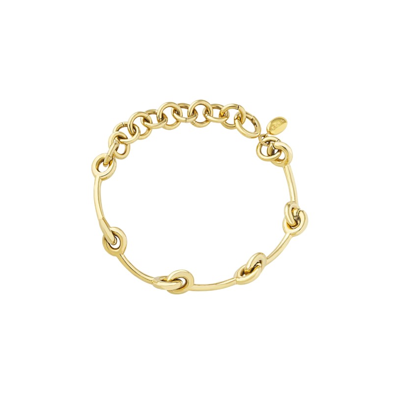 BRACCIALE TIE UP IN ACCIAIO IP GOLD DONNA BREIL 