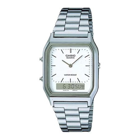 OROLOGIO EDGY COLLECTION ANALOGICO DIGITALE UOMO-DONNA CASIO VINTAGE AQ-230A-7DMQYES CASIO