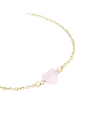 BRACCIALE CANDY ACCIAIO COLOR ORO E GIADA DONNA BREIL 