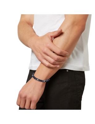 BRACCIALE ACCIAIO E PIETRA NATURALE UOMO BREIL 