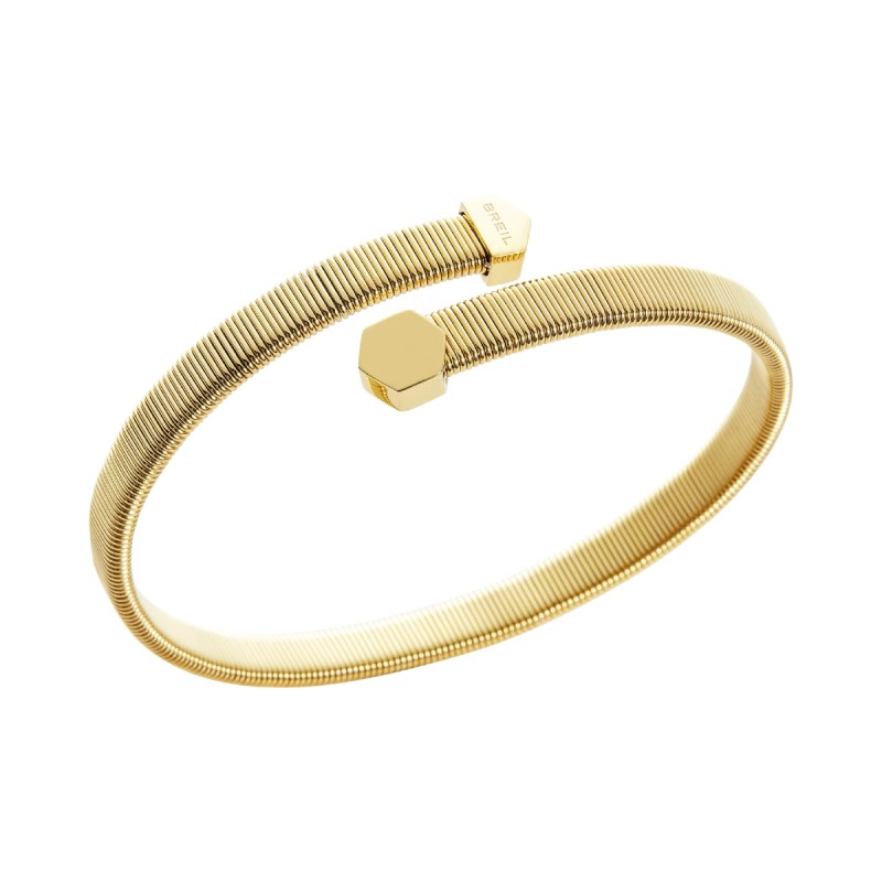 BRACCIALE GLEAM IN ACCIAIO IP GOLD MIS.M DONNA BREIL 