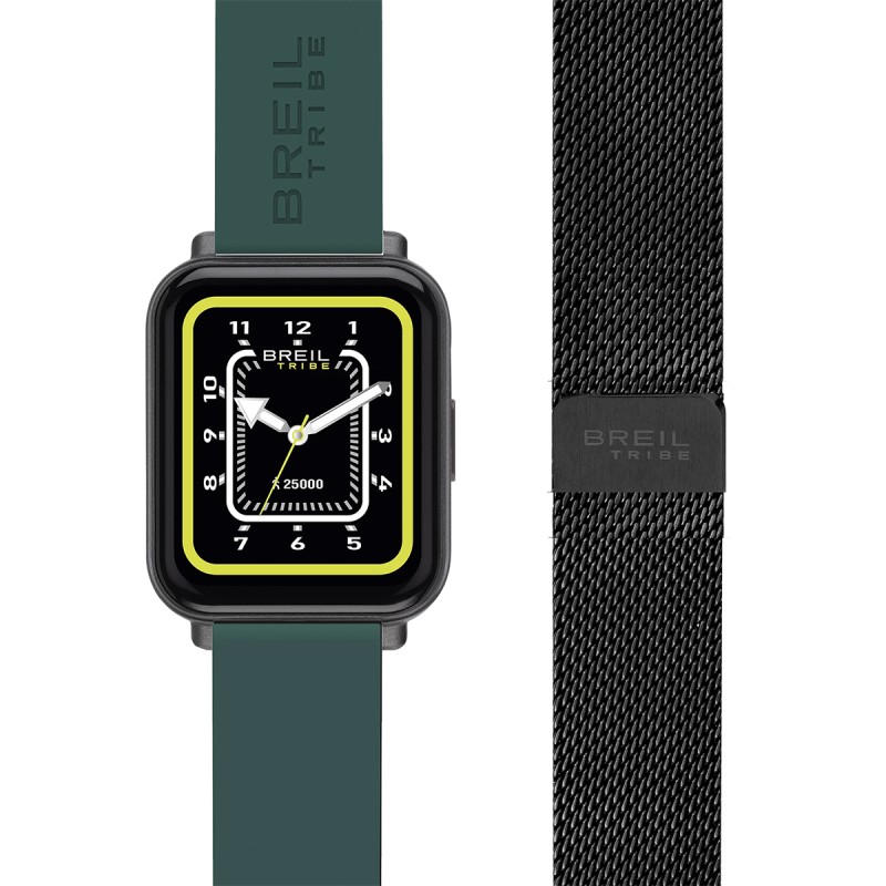 OROLOGIO SBT-2 SMARTWATCH VERDE E ACCIAIO  BREIL 