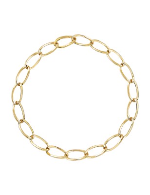 COLLANA HOOP IN ACCIAIO COLOR ORO DONNA BREIL 