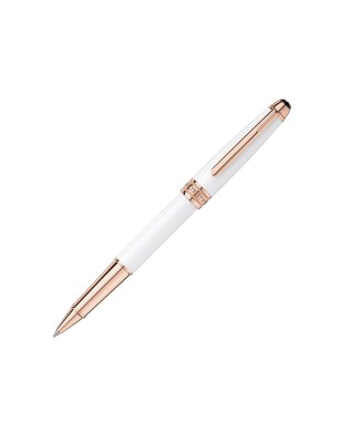 PENNA ROLLER WHITE SOLITAIRE MONTBLANC MEISTERSTUCK 113324 MONTBLANC