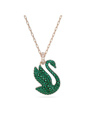 COLLANA PENDENTE CIGNO VERDE DONNA SWAROVSKI 