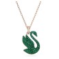 COLLANA PENDENTE CIGNO VERDE DONNA SWAROVSKI 