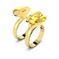 ANELLO LUCENT GIALLO M55 DONNA SWAROVSKI 