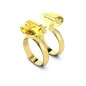 ANELLO LUCENT GIALLO M55 DONNA SWAROVSKI 