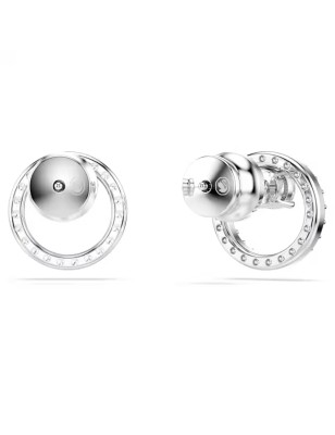 ORECCHINI A LOBO CONSTELLA TAGLIO ROUND RODIO DONNA SWAROVSKI  5692262 SWAROVSKI