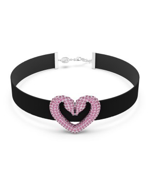 COLLANA UNA CUORE ROSA DONNA SWAROVSKI  5631172 SWAROVSKI