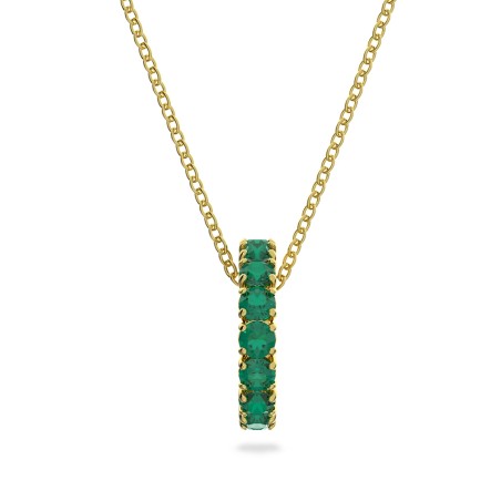 COLLANA PENDENTE EXALTA VERDE DONNA SWAROVSKI  5644038 SWAROVSKI