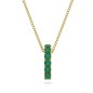 COLLANA PENDENTE EXALTA VERDE DONNA SWAROVSKI 