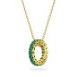 COLLANA PENDENTE EXALTA VERDE DONNA SWAROVSKI 