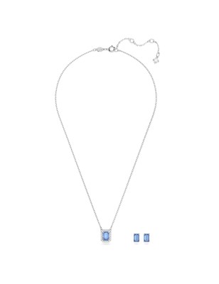 SET UNA TAGLIO OTTAGONALE BLU DONNA SWAROVSKI  5641171 SWAROVSKI