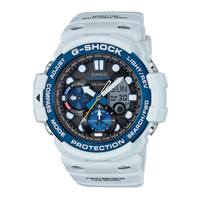 OROLOGIO GULFMASTER BIANCO UOMO CASIO G-SHOCK