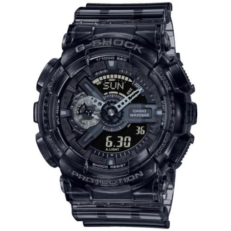 OROLOGIO SKELETRON TRASLUCIDO UOMO CASIO G-SHOCK GA-110SKE-8AER CASIO