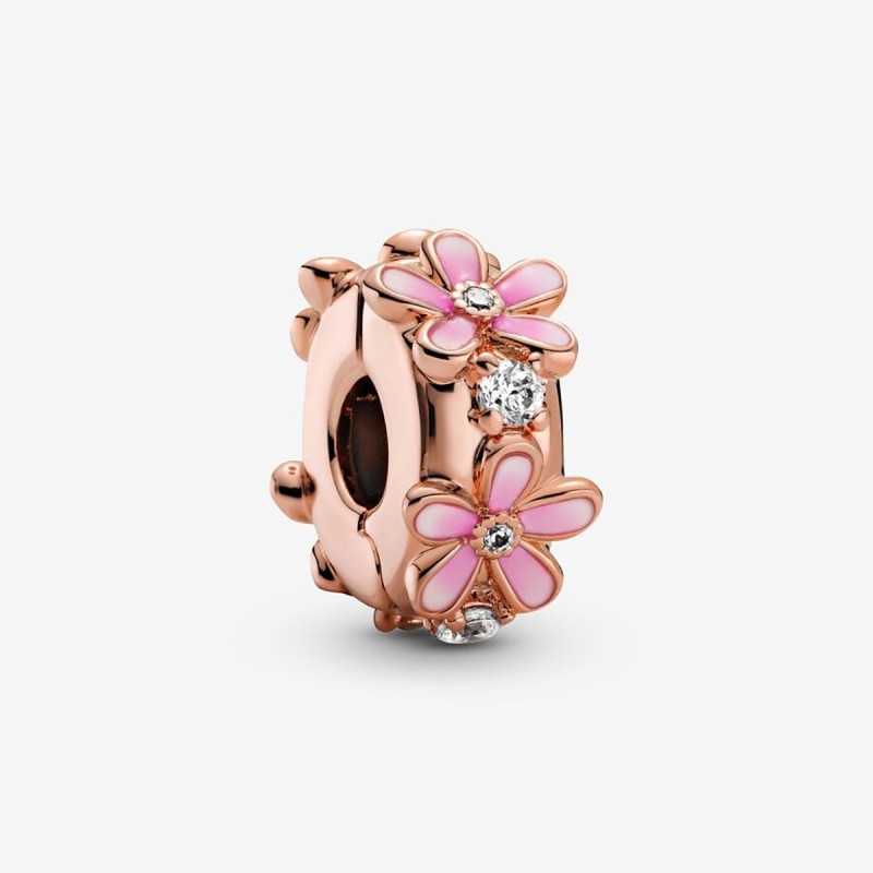 CHARM CLIP MARGHERITA ROSA DONNA PANDORA 