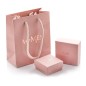 ORECCHINI HUGGIES PUNTO LUCE ROSA  AMEN 