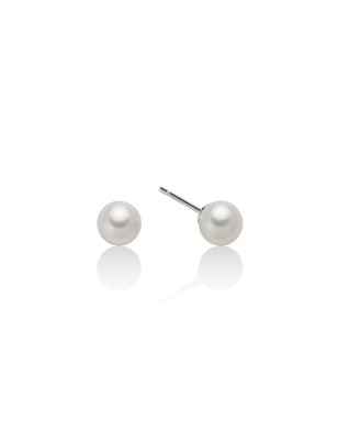 ORECCHINI PERLE 6,5-7 MM ORO BIANCO DONNA MILUNA LE PERLE PPN657BM MILUNA