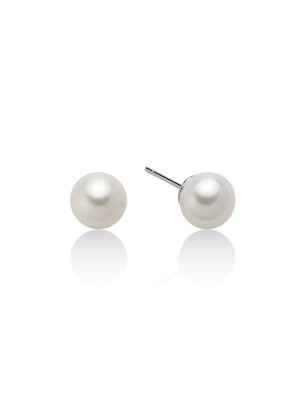 ORECCHINI PERLE 8-8,5MM ORO BIANCO DONNA MILUNA LE PERLE PPN885BM MILUNA