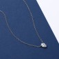 COLLANA TESORI ZIRCONE GOCCIA BIANCO DONNA MORELLATO 